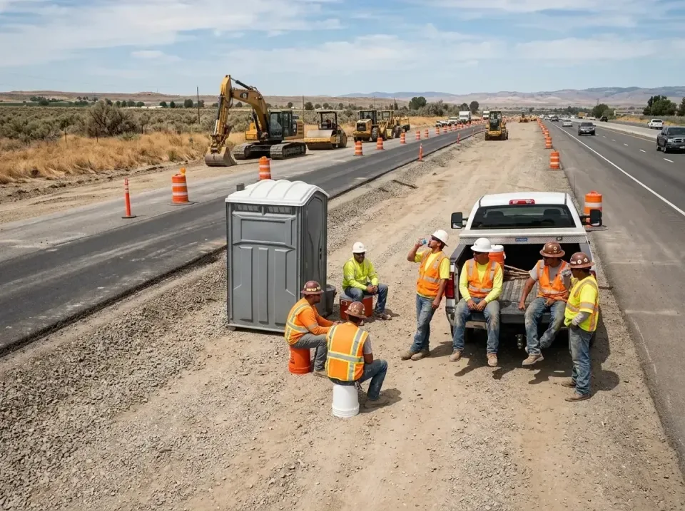 highway-road-construction-crew-007 — frequently asked questions, Porta Potty and Restroom Rentals in Jacksonville, NC